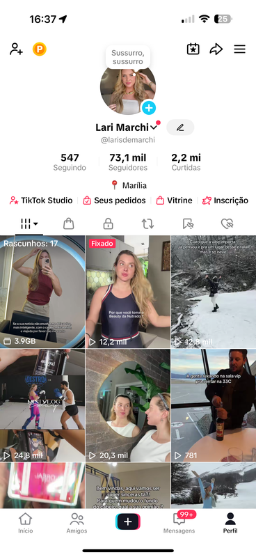 Métricas TikTok 1